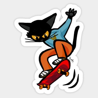 Skateboard Sticker